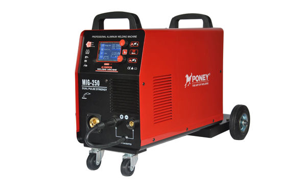 220V ال سی دی آلومینیوم پالس Mig Welder دو پالس میکرو پردازش